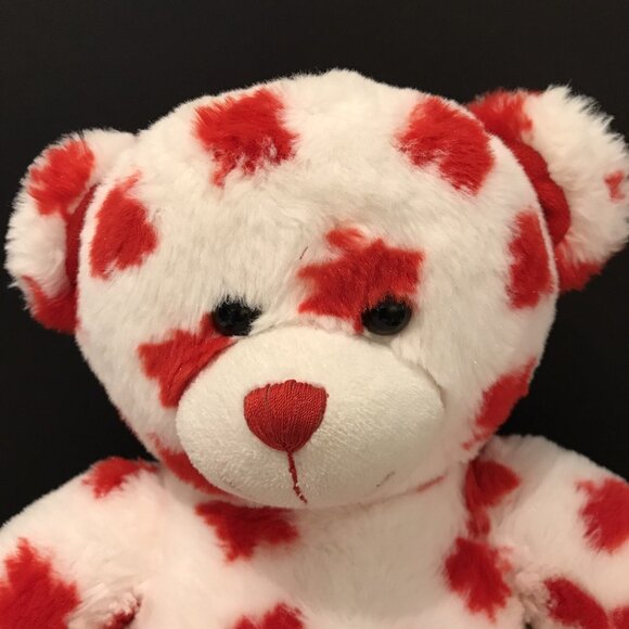 Build A Bear Canada Red & White Maple Leaf Stuffed Plush Canadian - Picture 5 of 9